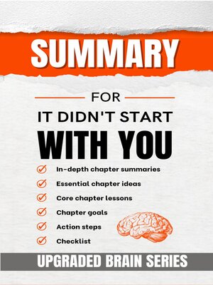 cover image of A Summary Guide to It Didn't Start With You